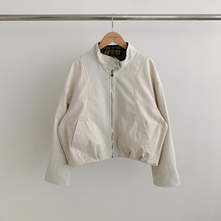 チェックオーバーフィットジャンパー