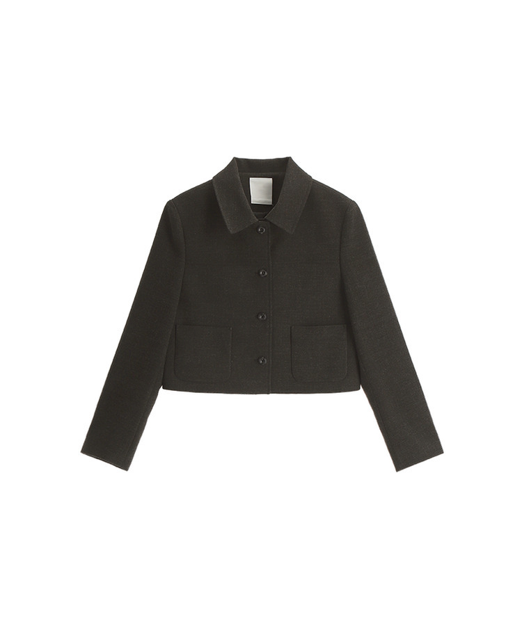 モダンシンプル / シーズン必須ジャケット) クロップド シングル