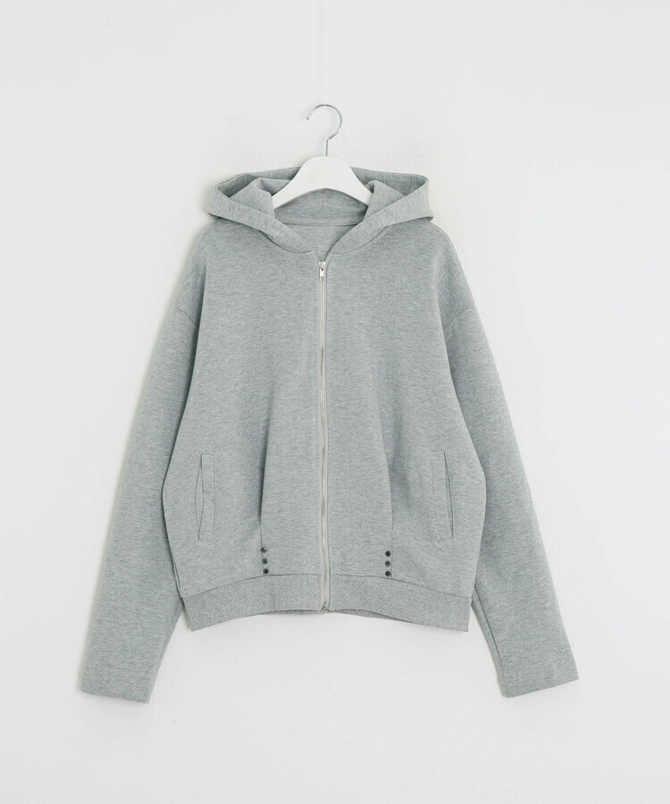 스터드 리벳 후드집업