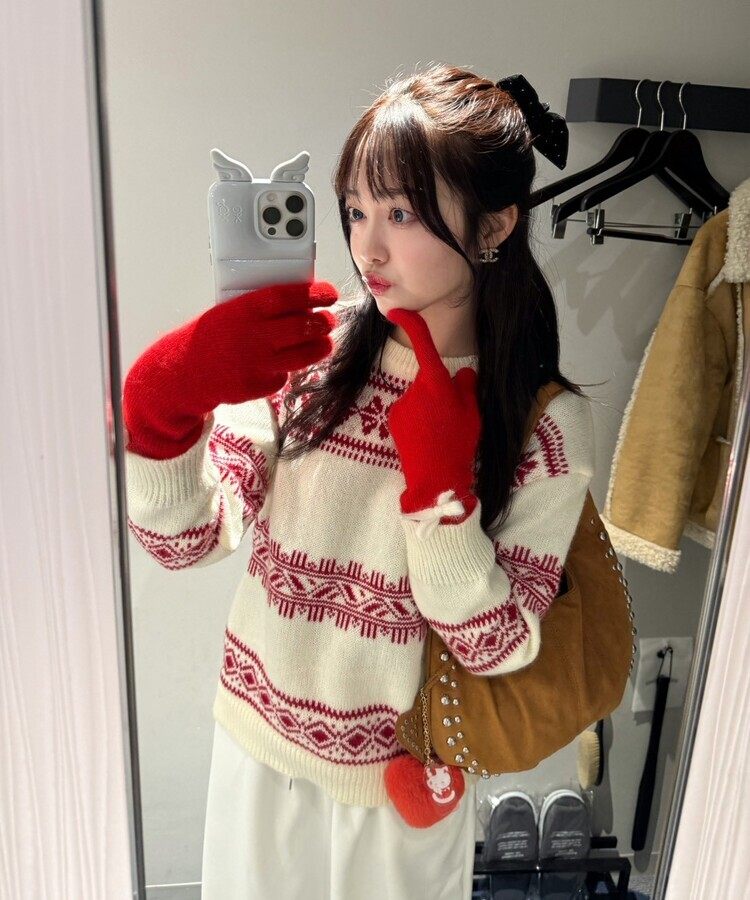 스터드 리머블 숄더백 카멜