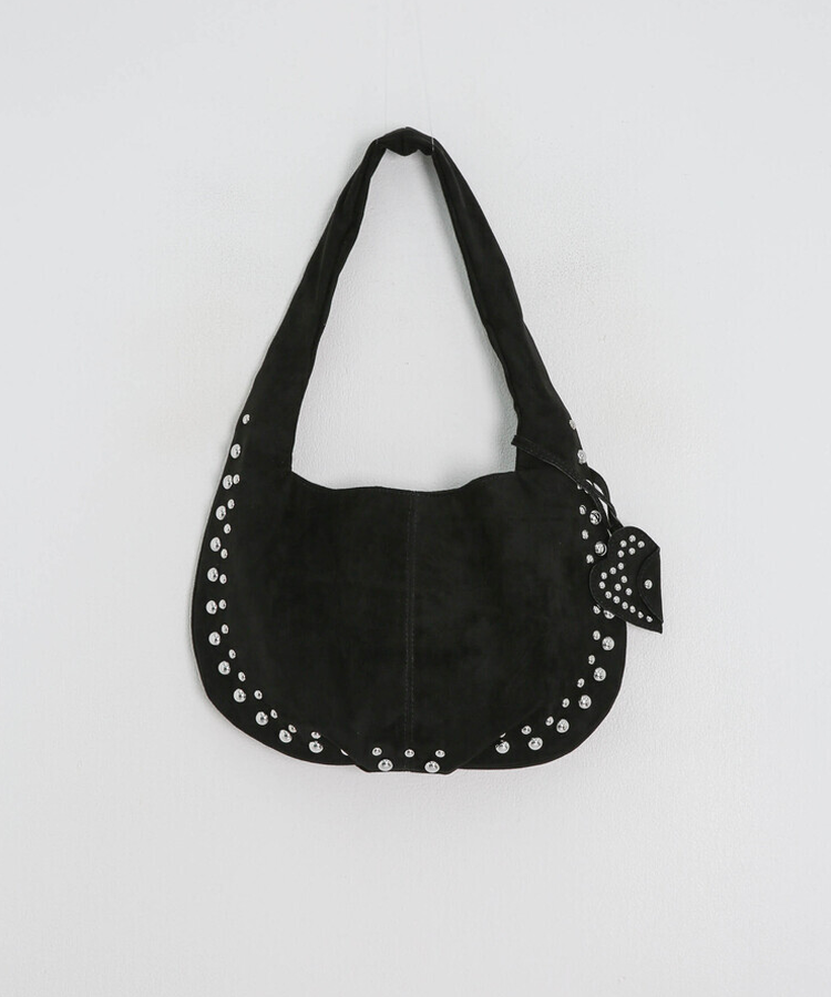 스터드 리머블 숄더백