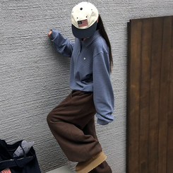 ストライプストリングTシャツ(5color) BLUE