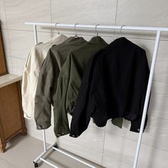 ミリタリークロップクロップジャンパー