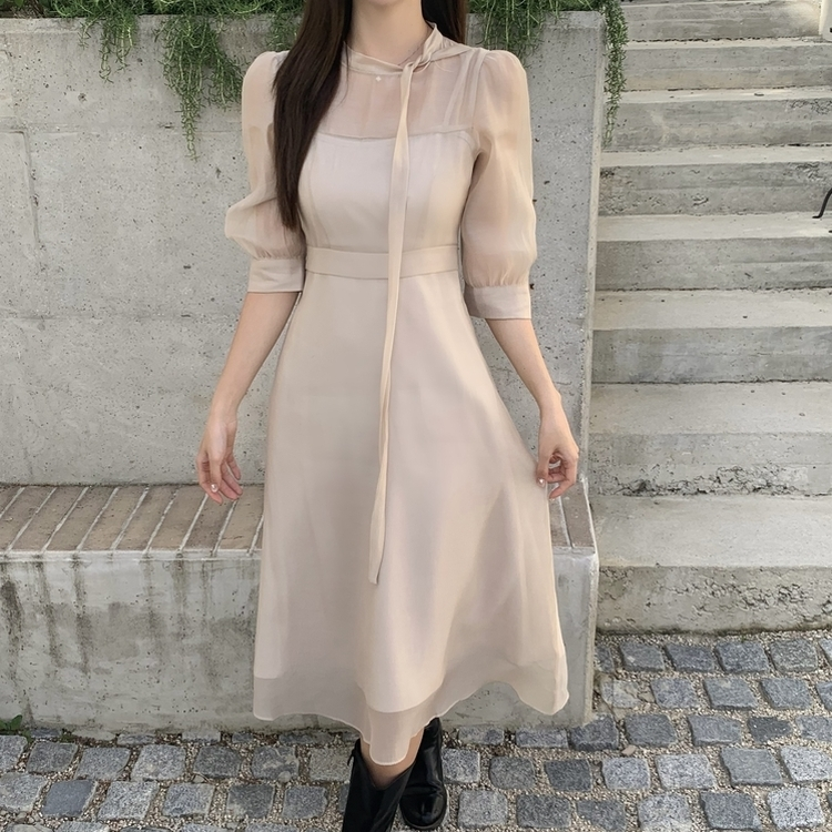 や*ん様 Acka. シースルーブラウンロングワンピース や*ん様 Acka. シースルーブラウンロングワンピース Acka