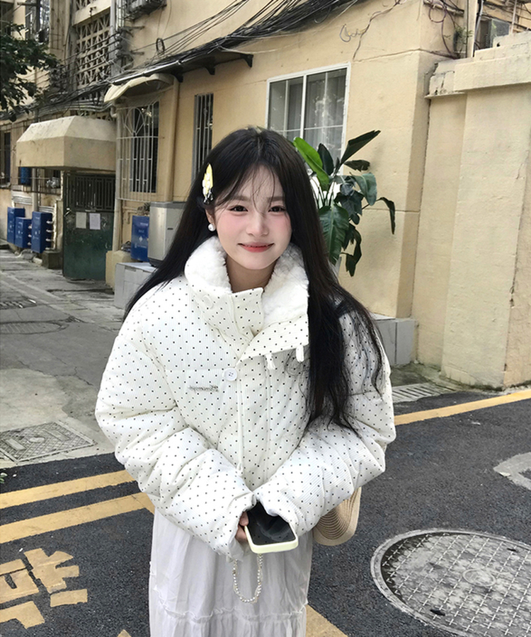 미니 도트 패딩