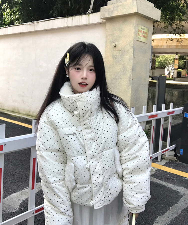 미니 도트 패딩