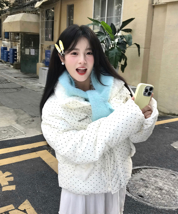 미니 도트 패딩