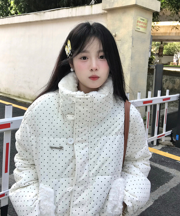 미니 도트 패딩