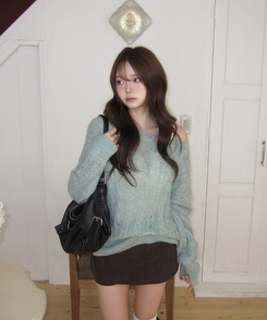 アルパカワンオフニット(5color) MINT