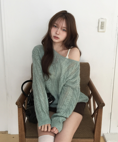 アルパカワンオフニット(5color) MINT