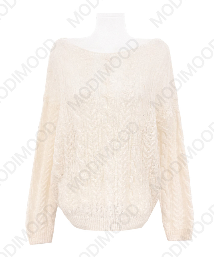 アルパカワンオフニット(5color)