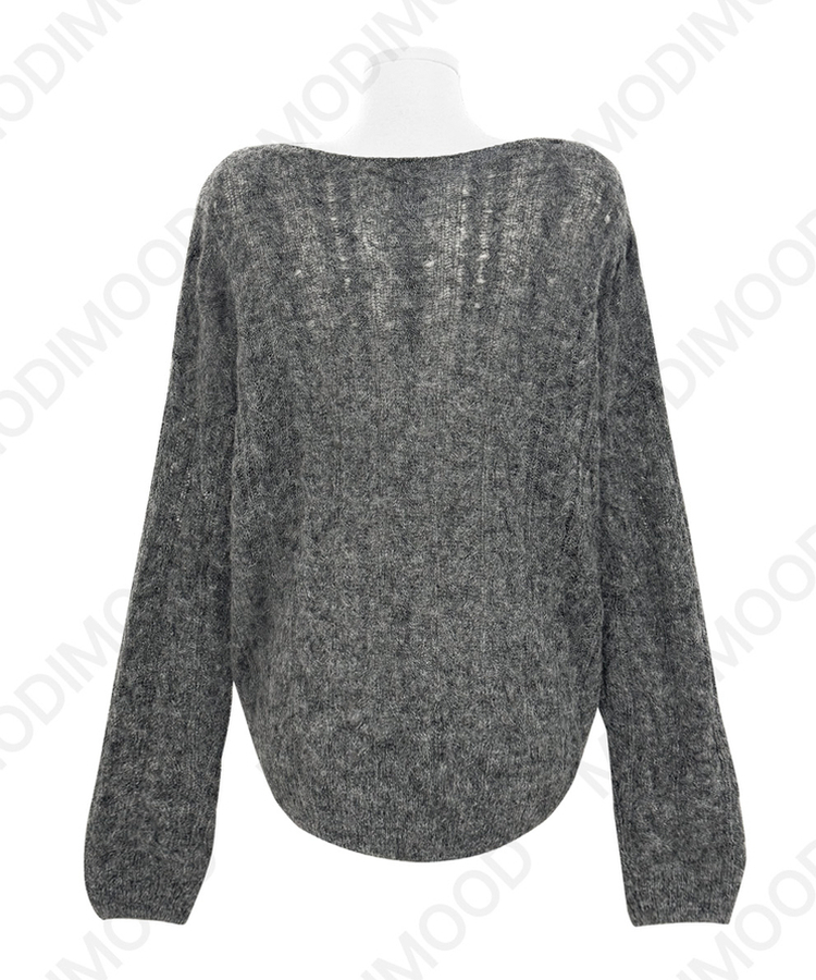 アルパカワンオフニット(5color)