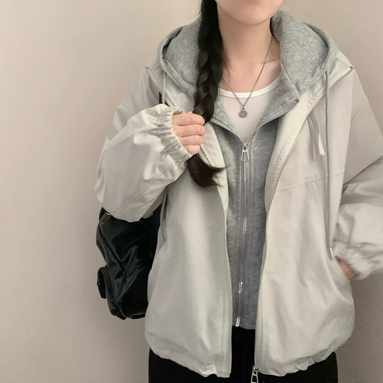 패딩 후드 누빔 야상 겨울 아우터 점퍼 아이보리