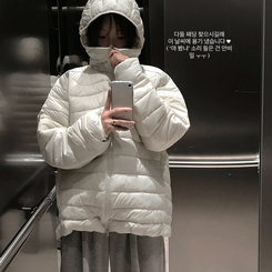 フード軽量ダウンジャケット(6color)｜ダウン｜韓国ファッション通販 SONA