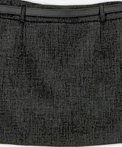 【ベルト付き】モダンスリットミニパンツスカート