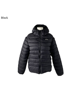 軽量ストリングフードダウンジャンパー