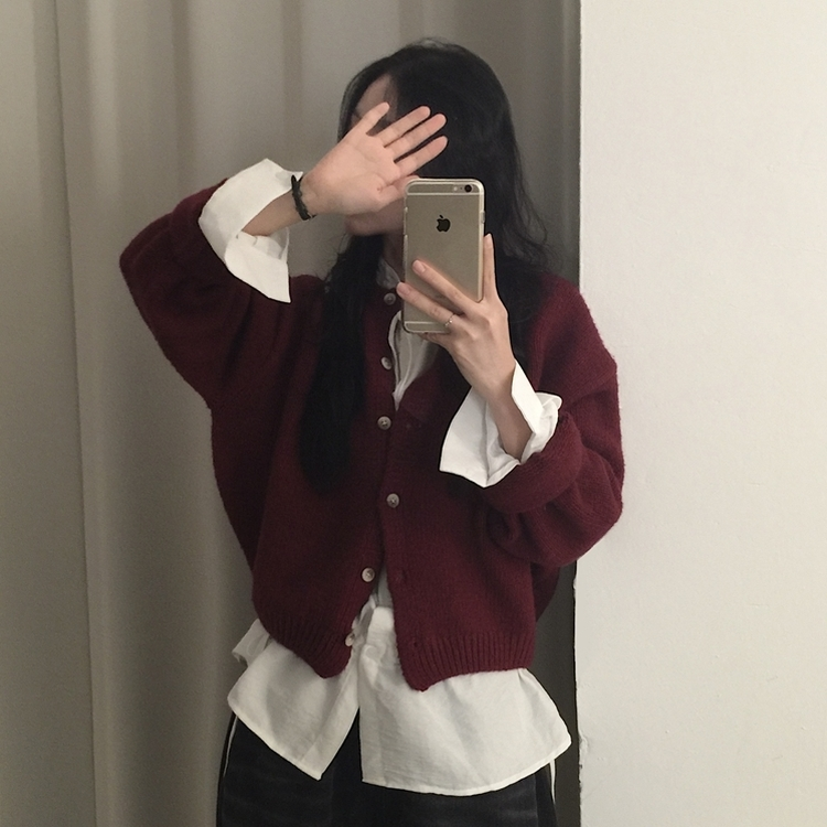 リボンフリルハイネックブラウス IVORY