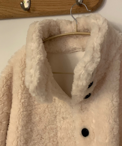 ハイネックボアショートコートジャケット