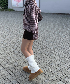 コーデュロイカジュアルホットパンツ BROWN