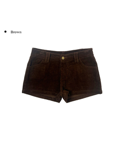 コーデュロイカジュアルホットパンツ