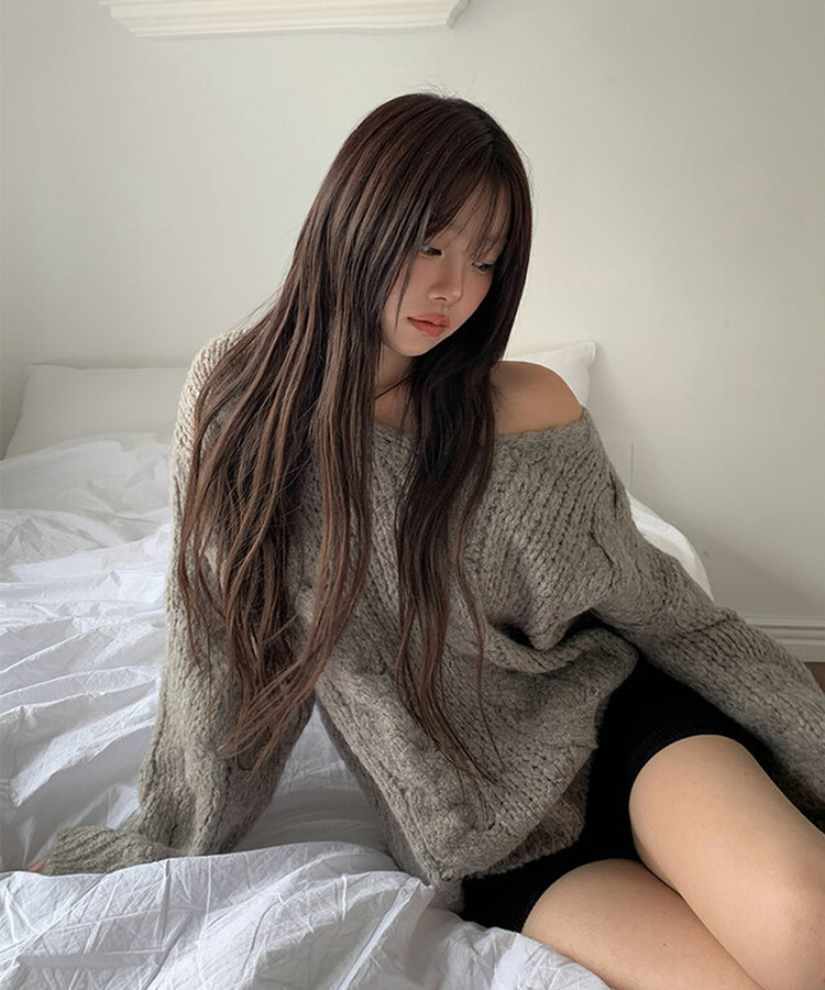 コーデュロイカジュアルホットパンツ BLACK