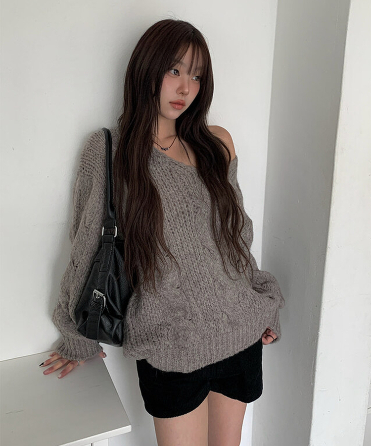 コーデュロイカジュアルホットパンツ BLACK