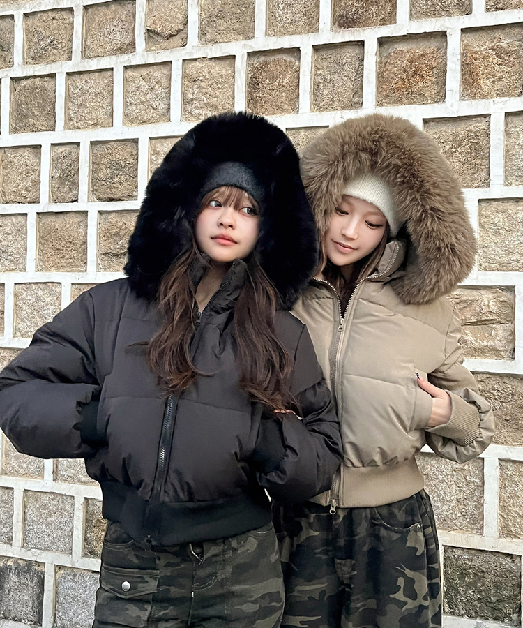 G/FORE韓国ジーフォアレディースショートダウンベストsizeMカーキー 大特価】アーミーグリーン 2way リバーシブル スタンドカラー ジッパー