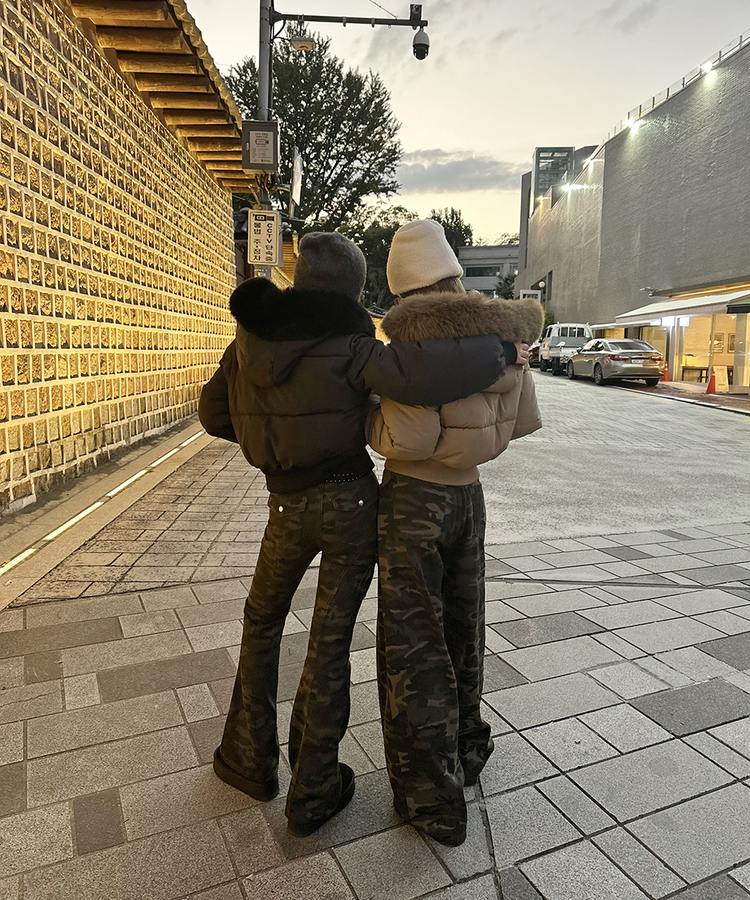 ショートファーダウン BEIGE