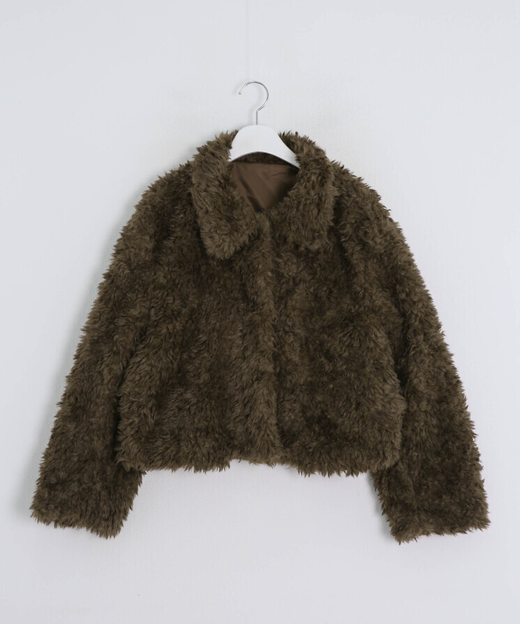 뽀글이 후리스 퍼 자켓