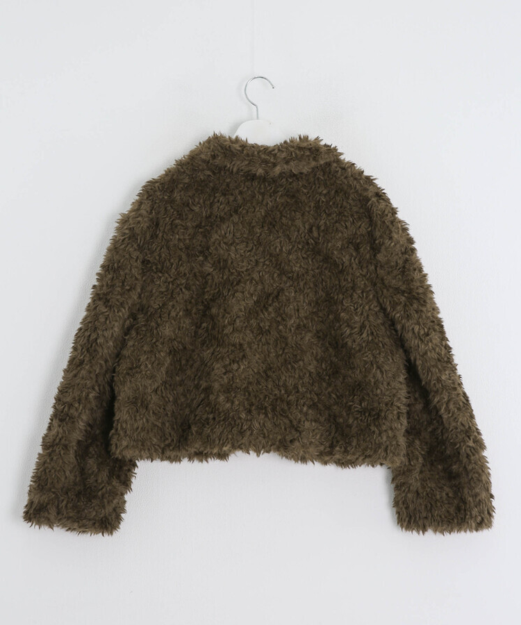 뽀글이 후리스 퍼 자켓