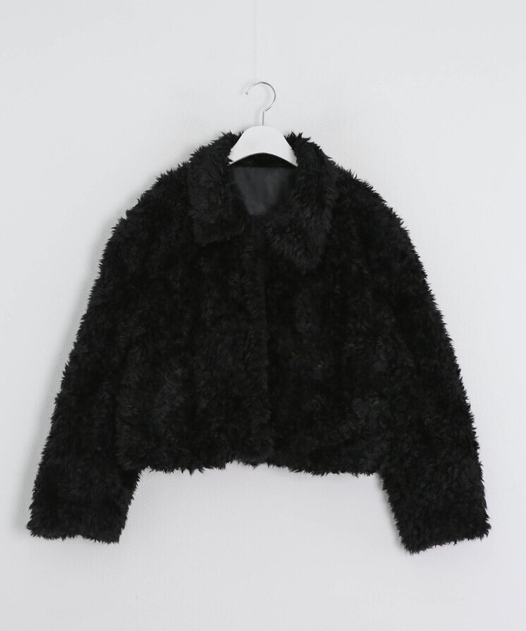 뽀글이 후리스 퍼 자켓