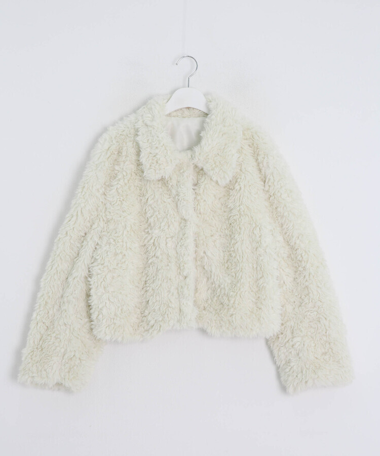 뽀글이 후리스 퍼 자켓