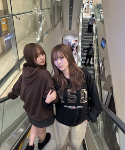 USAデザインパーカー BROWN