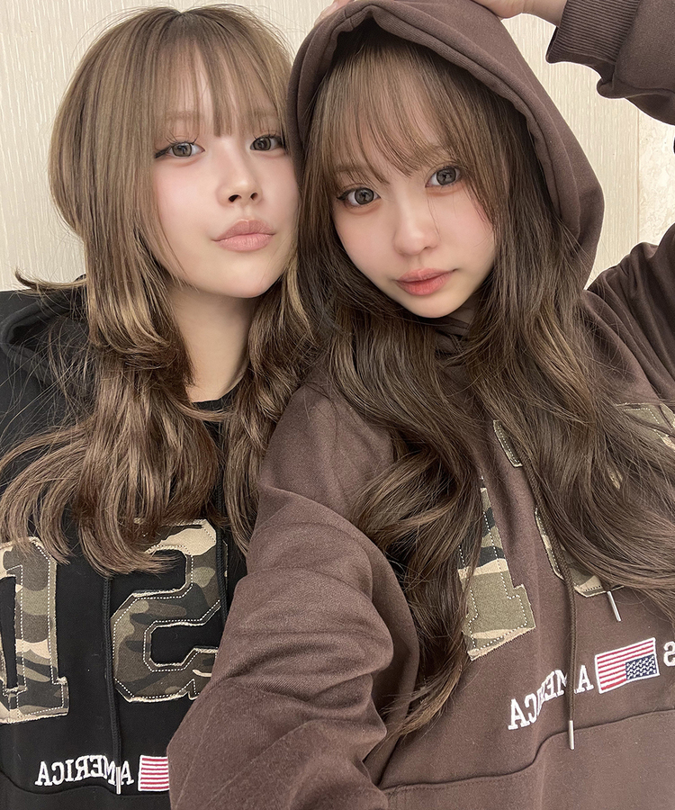 카모 USA 후드 블랙