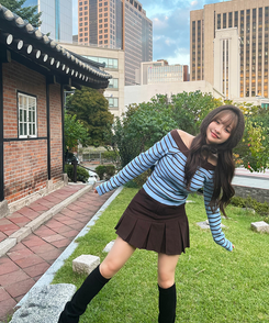 プリーツミニスカート BROWN