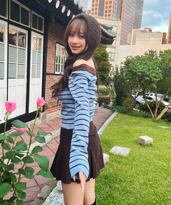 プリーツミニスカート BROWN