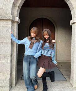 プリーツミニスカート BROWN