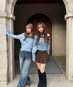 プリーツミニスカート BROWN