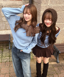 プリーツミニスカート BROWN