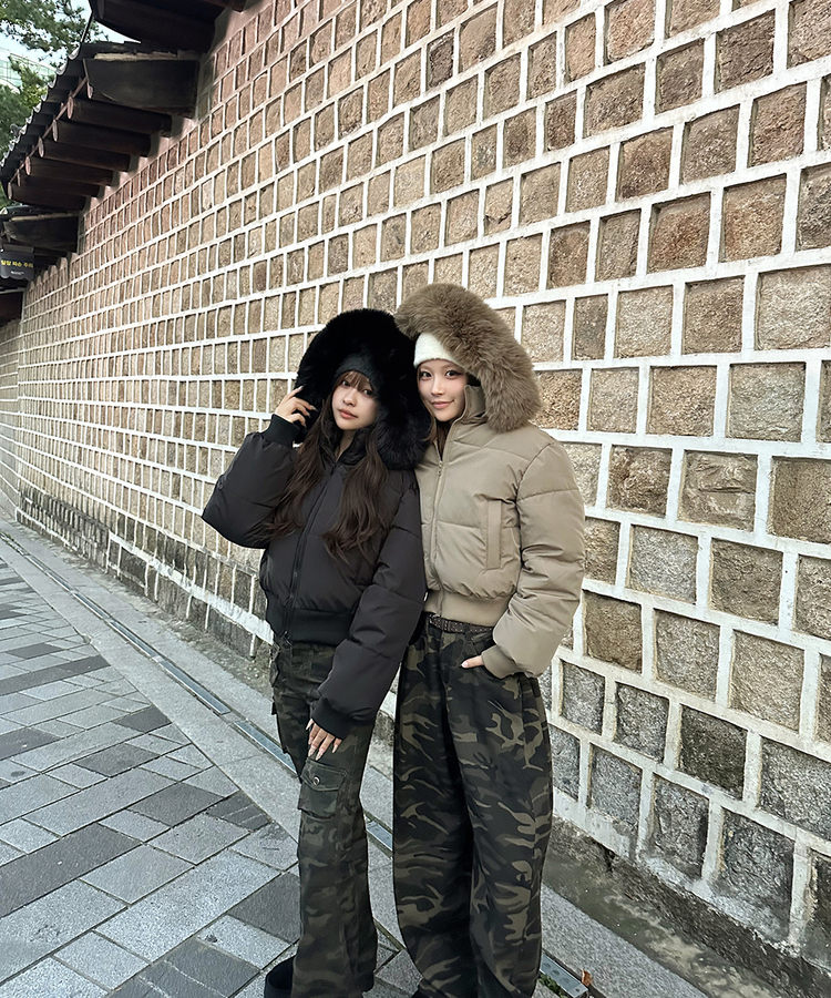 데일리 스터드 벨트 브라운