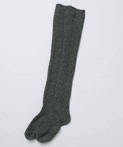 ニットニーハイソックス