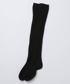 ニットニーハイソックス