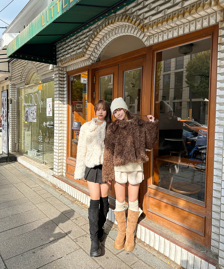 ニットニーハイソックス LIGHT BEIGE