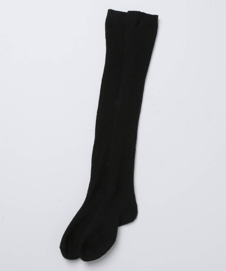 ニットニーハイソックス