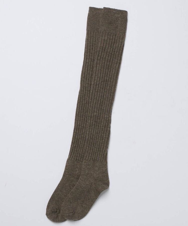 ニットニーハイソックス