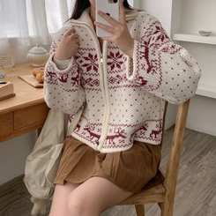 プリーツコーデュロイスカートパンツ BEIGE