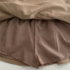 ティアードフリルコーデュロイスカート