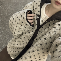 リバーシブルボアドットダウン BLACK