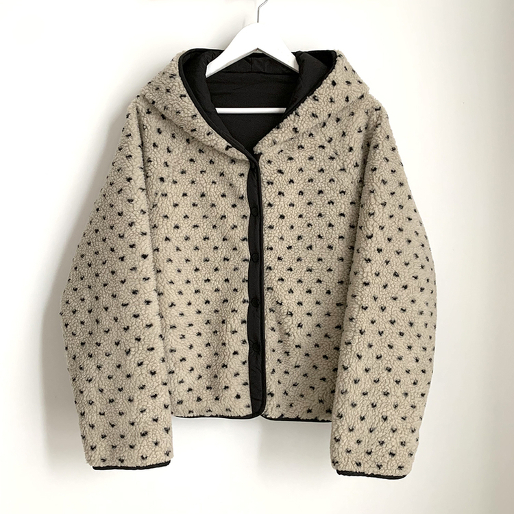 リバーシブルボアドットダウン