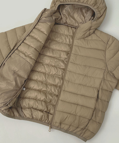 깔끔 군더더기 없는 경량 간절기 겨울 패딩